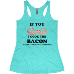 Ladies Slim Fit Super Soft Racerback Triblend Tank