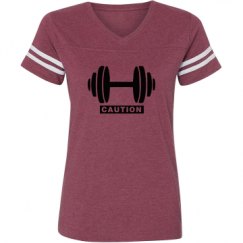 Ladies Relaxed Fit Vintage Sports Tee
