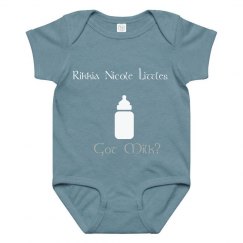 rikkia 's milk  onesie