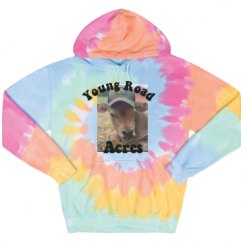 Unisex Tie-Dye Fleece Hoodie