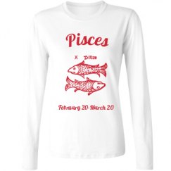 Ladies Relaxed Fit Basic Long Sleeve Tee