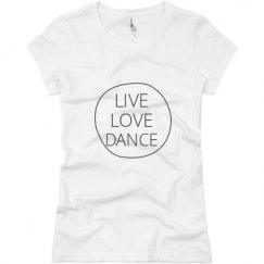 Ladies Slim Fit Basic Promo Jersey Tee