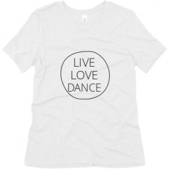 Ladies Relaxed Fit Super Soft Triblend Tee