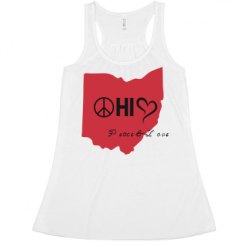 Ladies Flowy Racerback Tank