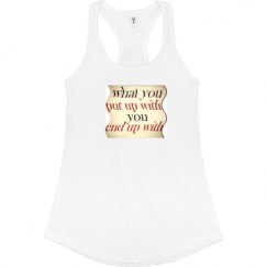 Ladies Slim Fit Racerback Tank Top