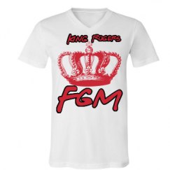 Unisex V-Neck Jersey Tee