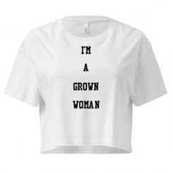 Ladies Festival Cali Crop Top Tee