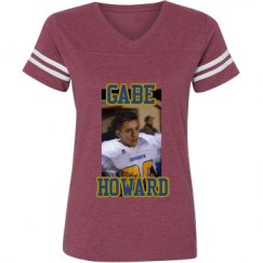 Ladies Relaxed Fit Vintage Sports Tee