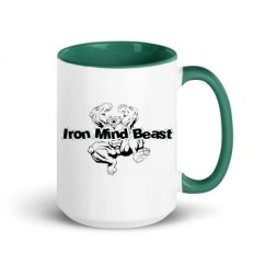 15oz Ceramic Mug with Color Inside