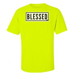 Unisex Ultra Cotton Safety Neon Crewneck Tee