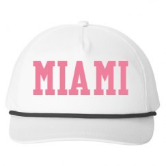 Snapback Five-Panel Rope Hat