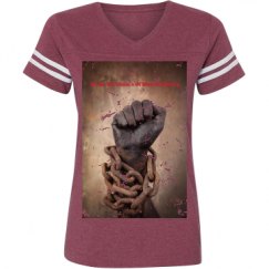 Ladies Relaxed Fit Vintage Sports Tee