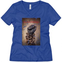 Ladies Relaxed Fit V-Neck Tee