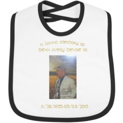 Infant Contrast Trim Bib