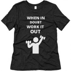 Ladies Relaxed Fit Super Soft Triblend Tee