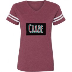 Ladies Relaxed Fit Vintage Sports Tee