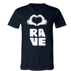 Unisex V-Neck Jersey Tee