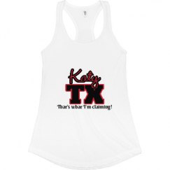 Ladies Slim Fit Racerback Tank Top