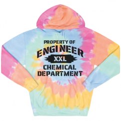 Unisex Tie-Dye Fleece Hoodie