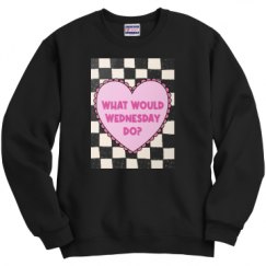 Unisex Film and Foil Crewneck Sweatshirt