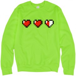 Unisex Neon Crewneck Sweatshirt