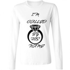 Ladies Relaxed Fit Basic Long Sleeve Tee