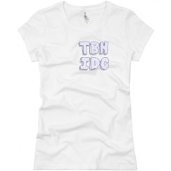 Ladies Slim Fit Basic Promo Jersey Tee