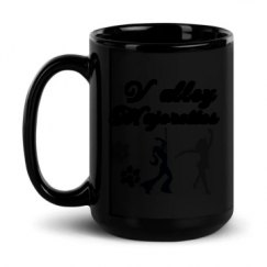 15oz Black Glossy Mug