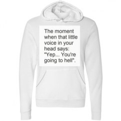 Unisex Fleece Pullover Midweight Hoodie