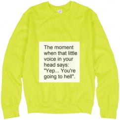 Unisex Neon Crewneck Sweatshirt