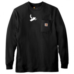 Unisex Carhartt Pocket Long Sleeve Tee