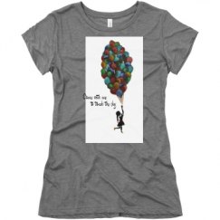 Ladies Slim Fit Super Soft Triblend Tee