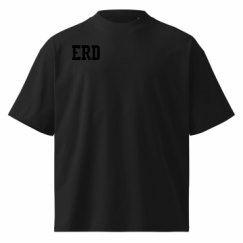 Unisex Organic Oversized High Neck T-Shirt