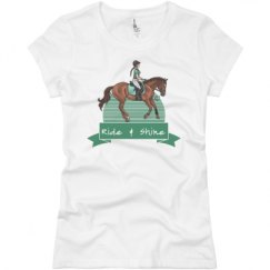 Ladies Slim Fit Basic Promo Jersey Tee