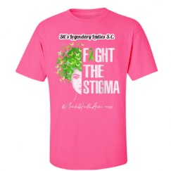 Unisex Ultra Cotton Safety Neon Crewneck Tee