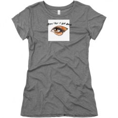 Ladies Slim Fit Super Soft Triblend Tee