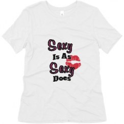 Ladies Relaxed Fit Super Soft Triblend Tee