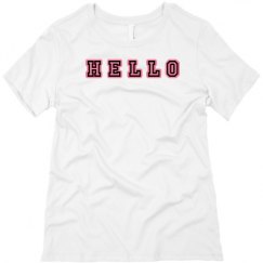 Ladies Relaxed Fit Tee