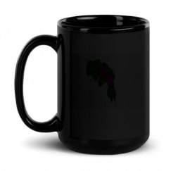 15oz Black Glossy Mug