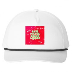 Snapback Five-Panel Rope Hat