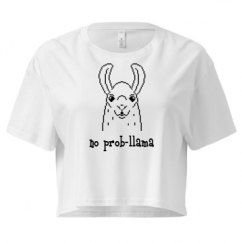 Ladies Festival Cali Crop Top Tee