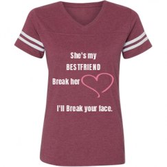 Ladies Relaxed Fit Vintage Sports Tee