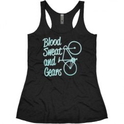 Ladies Slim Fit Super Soft Racerback Triblend Tank