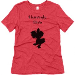 Ladies Relaxed Fit Super Soft Triblend Tee