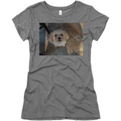 Ladies Slim Fit Super Soft Triblend Tee