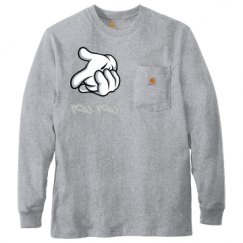 Unisex Carhartt Pocket Long Sleeve Tee