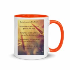 11oz Ceramic Mug with Color Inside