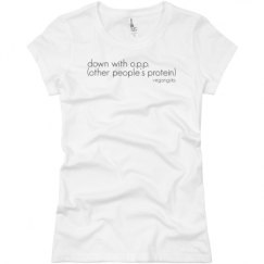 Ladies Slim Fit Basic Promo Jersey Tee