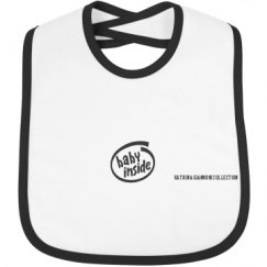 Infant Contrast Trim Bib