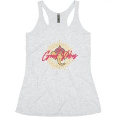 Ladies Slim Fit Super Soft Racerback Triblend Tank